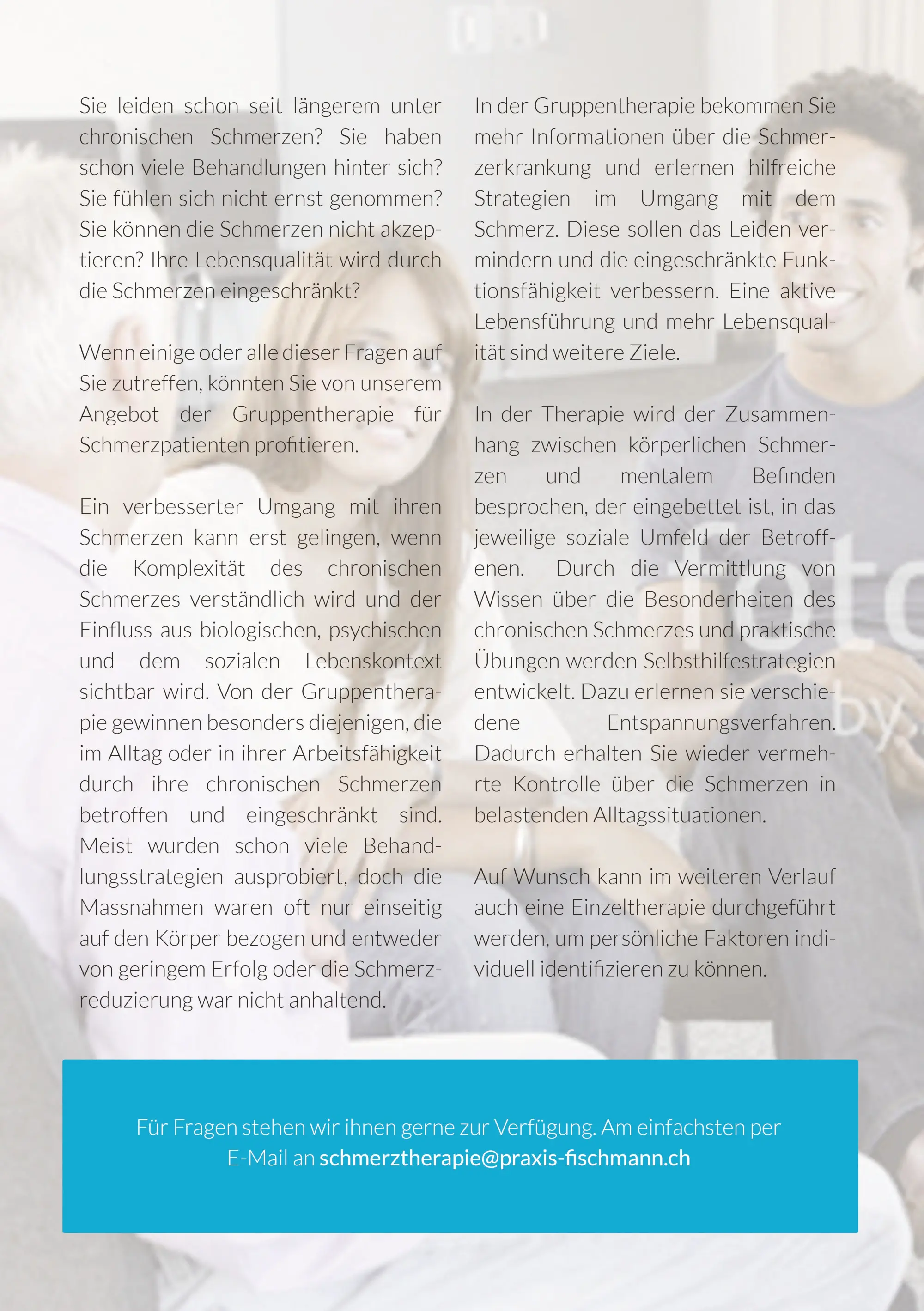 Chronische Schmerzen
